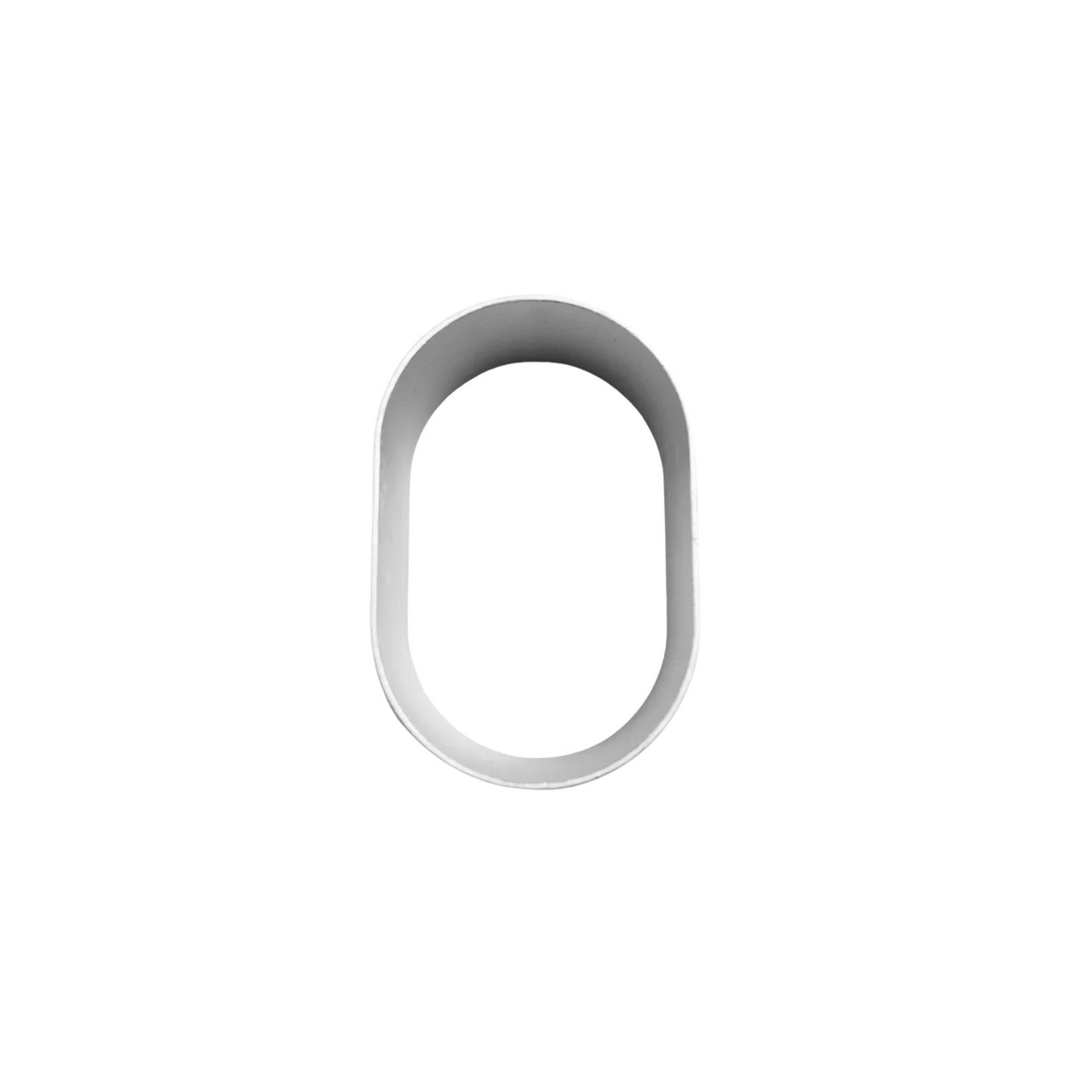 Cercle à gâteau ovale en acier inoxydable