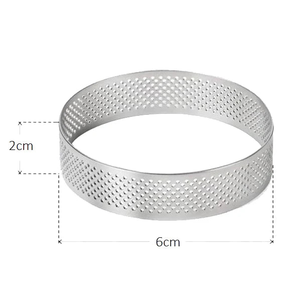 Cercle à gâteaux perforé