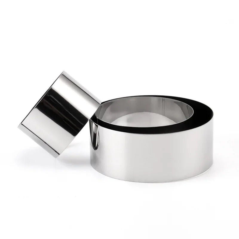 Cercle à gâteaux inox
