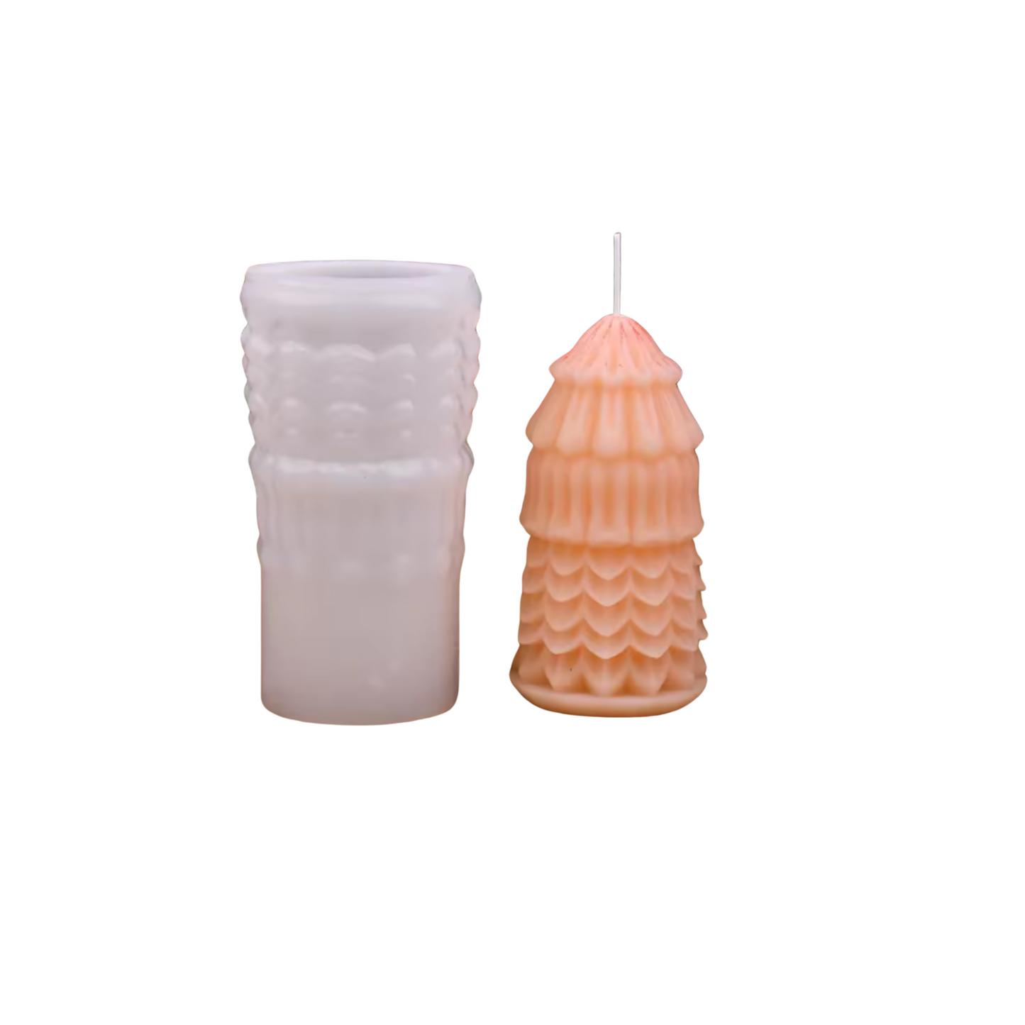 Moule à bougie élégant