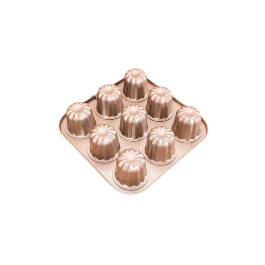 Moule à cannelés en acier inoxydable
