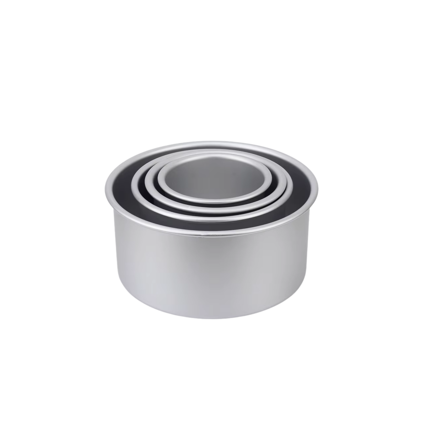 Moule à gâteau rond de 4 ou 8 pouces en aluminium
