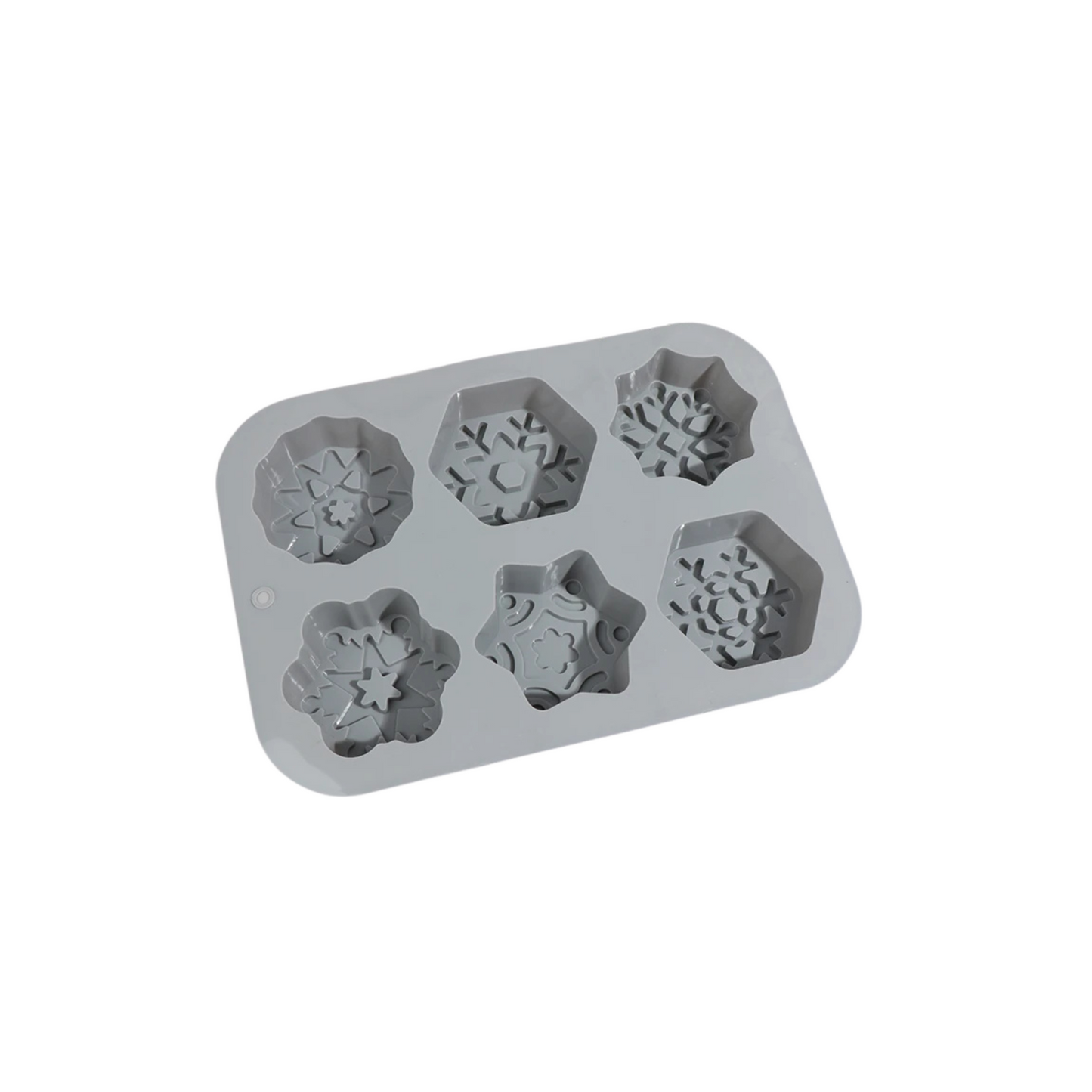 Moule à savon en silicone en forme de flocon de neige
