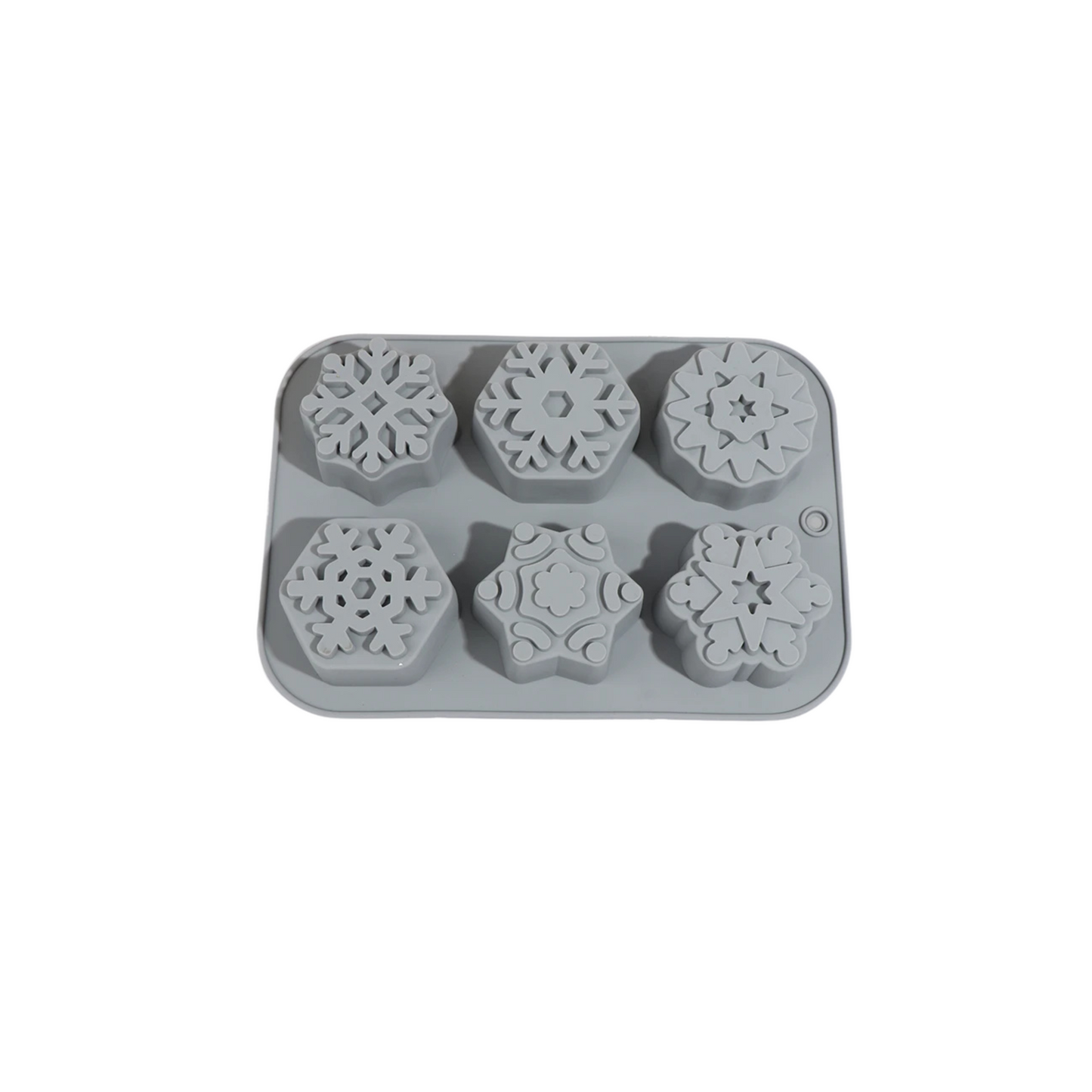 Moule à savon en silicone en forme de flocon de neige