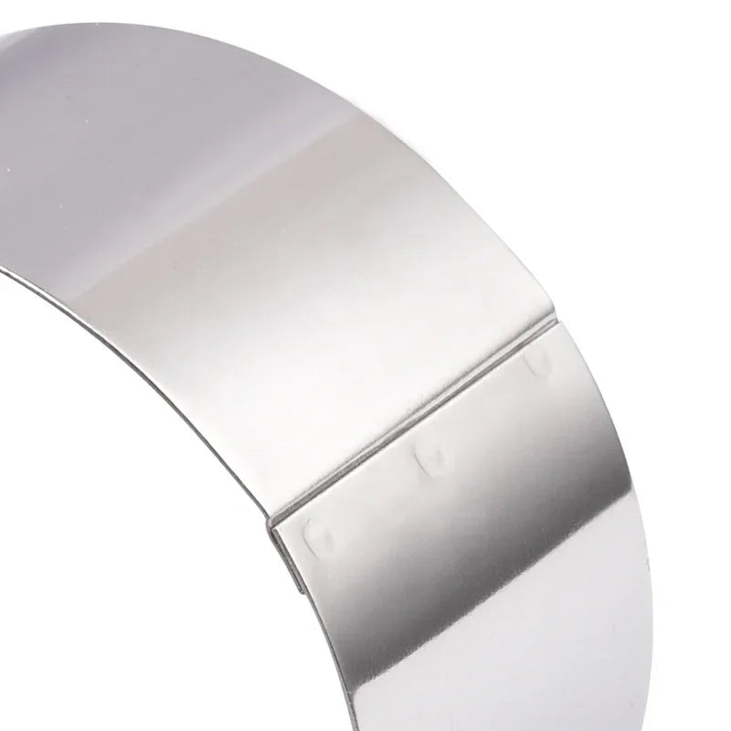 Cercle à gâteaux inox