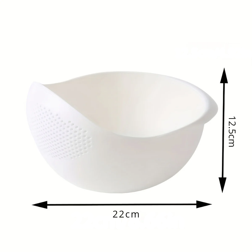 Panier de Lavage de Cuisine Multifonction – Égouttoir pour Riz, Fruits et Légumes