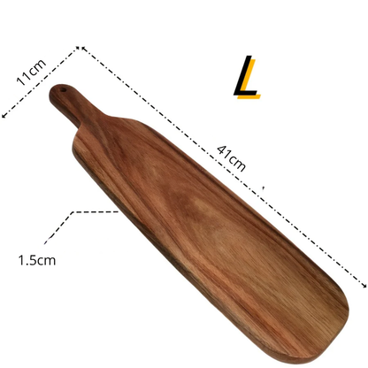 Planche à Découper en Bois – Plateau à Fromage et de Service Polyvalent