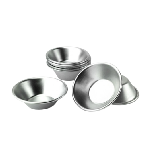 Lot de 12 moules à tartelettes – idéal pour pastéis de nata