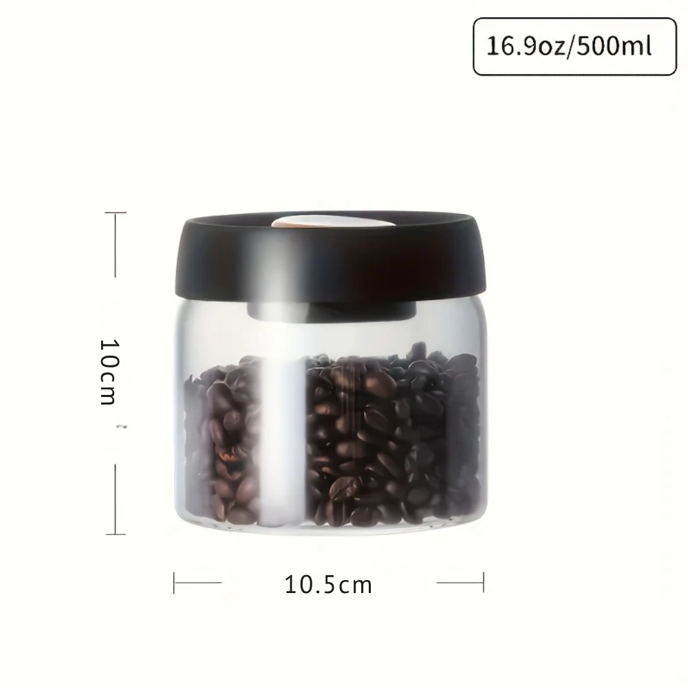 Bocal Sous Vide en Verre Borosilicaté – Avec Pompe à Pression
