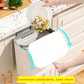 Poubelle Murale Suspendue avec Couvercle Coulissant – Grande Capacité pour Cuisine & Salle de Bain