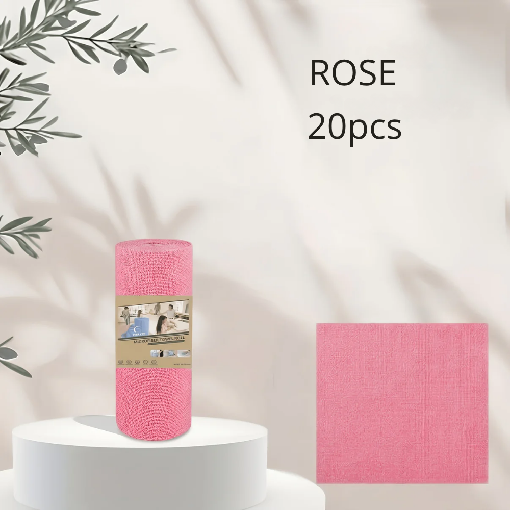 Rouleau de torchons de cuisine Réutilisables 4 m en Microfibre pour Cuisine et Maison