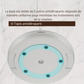 Plateau Tournant de Cuisine 360° pour Épices et Condiments