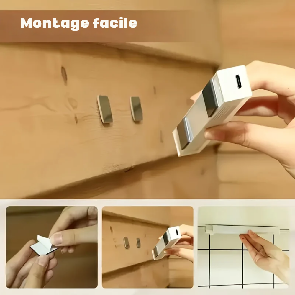 Eclairage pour cuisine à Détecteur de Mouvement Rechargeables USB