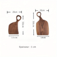 Lot de 2 Planches à Découper en Noyer – Planches de Cuisine en Bois Haut de Gamme
