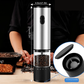 Moulin à Poivre Électrique Rechargeable USB en Acier Inoxydable