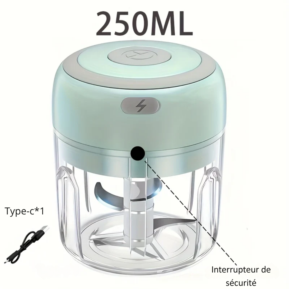 Râpe à Fromage Électrique USB – Mini Hachoir Multifonction