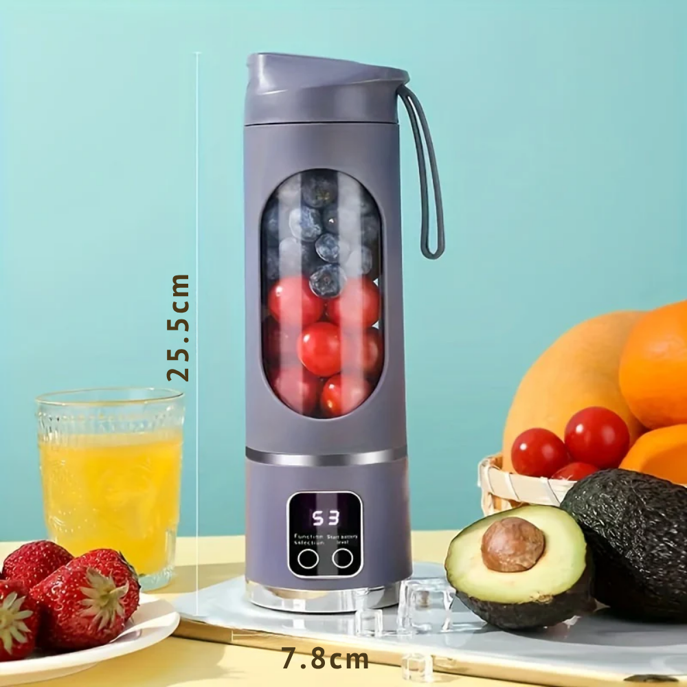 Mixeur Portable Rechargeable USB – Blender & Presse-agrumes pour Smoothies et Milkshakes