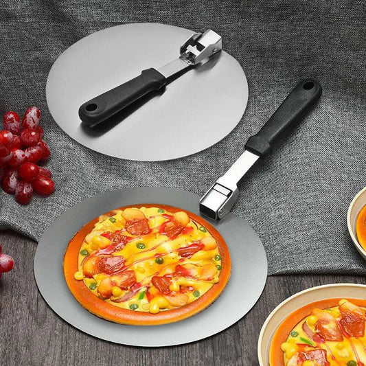 Pelle à Pizza Pliable en Acier Inoxydable – Pour Pizza, Pain et Gâteaux Maison