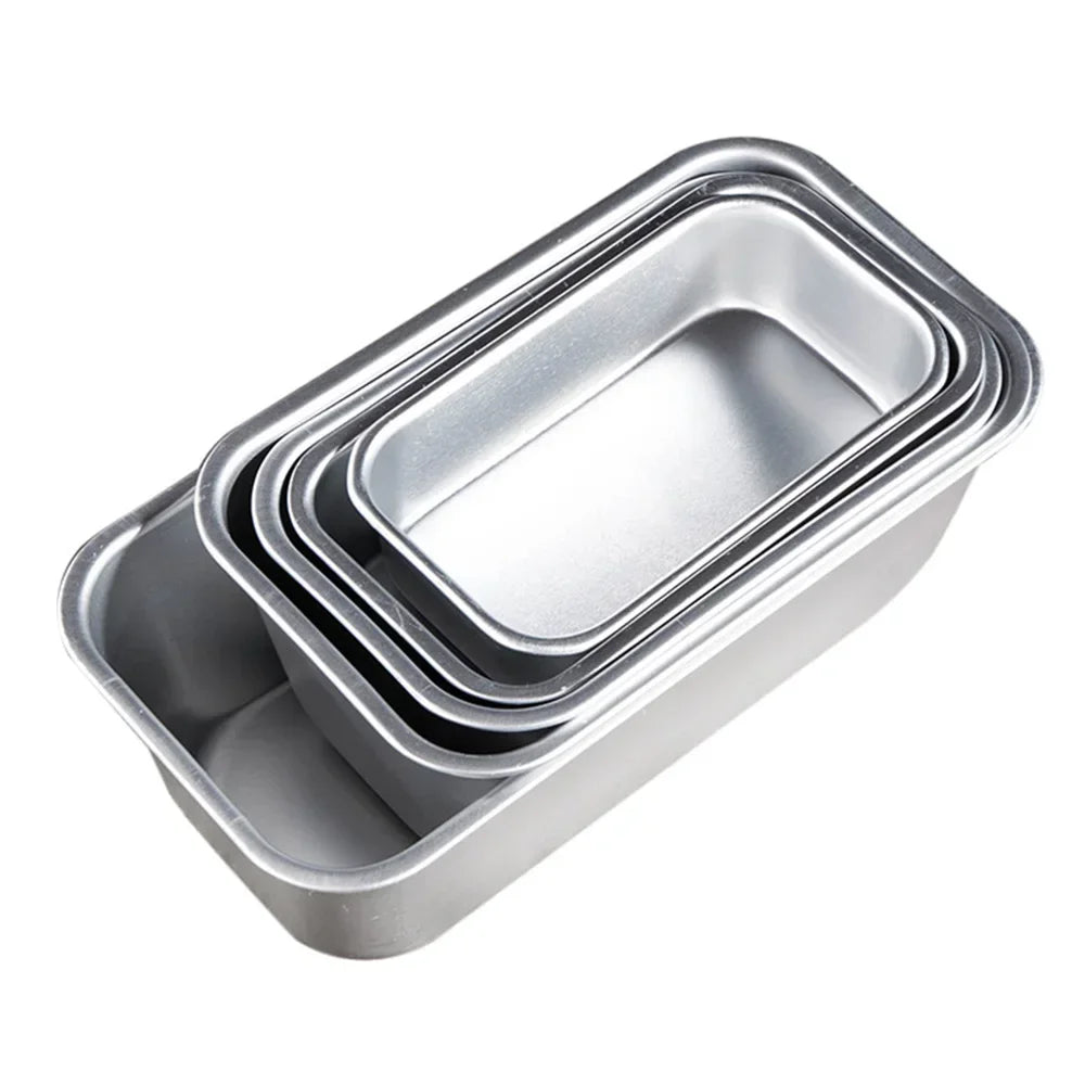 Moule à cake rectangulaire en aluminium