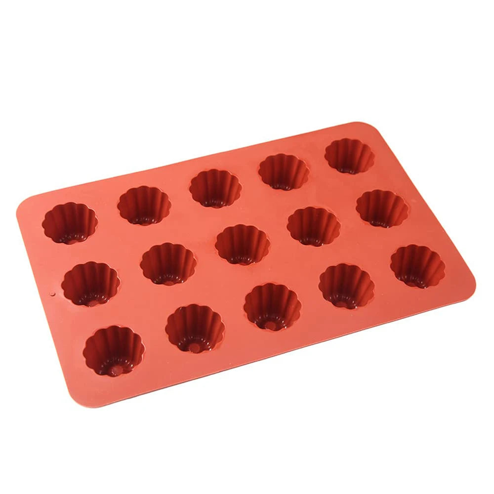 Moule à cannelés à 15 cavités