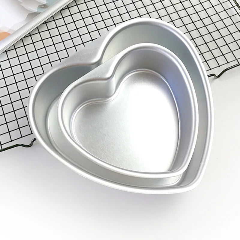 Moule coeur en aluminium