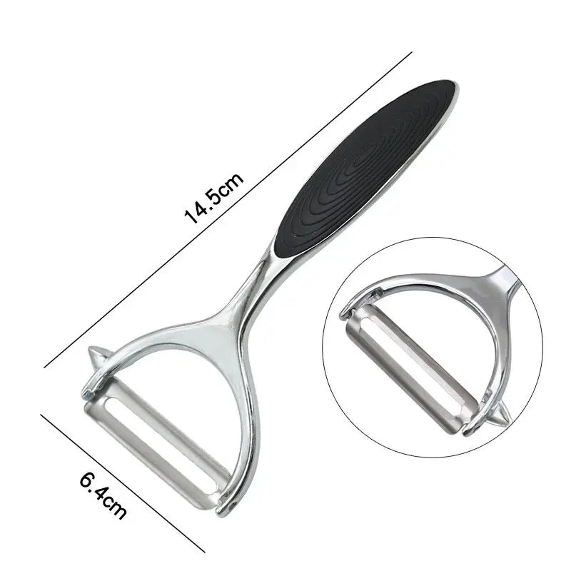 Économe en inox, longueur 14,5 cm