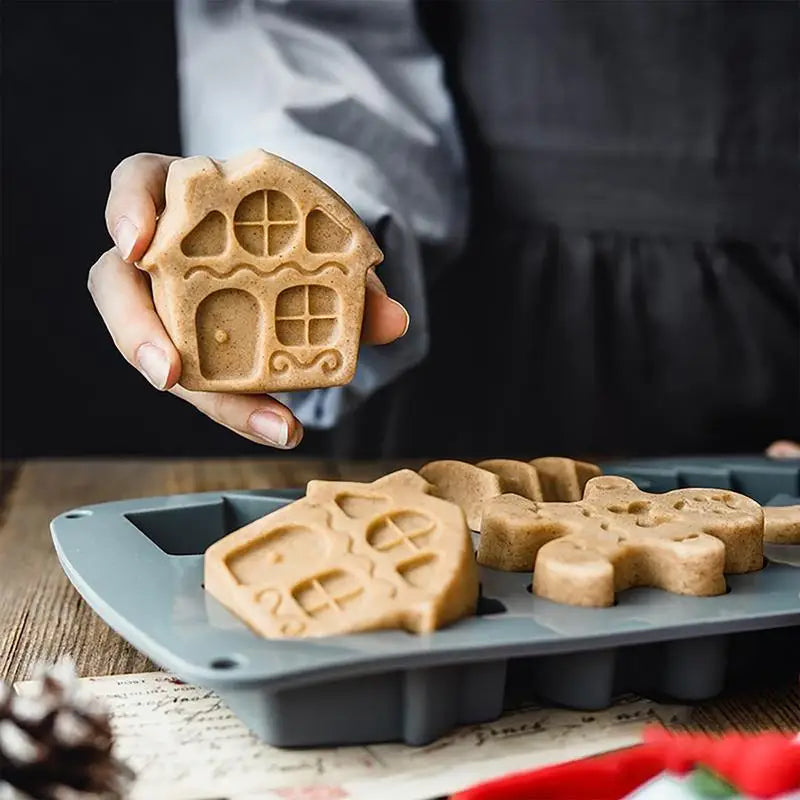 Moule à gâteaux de Noël en silicone