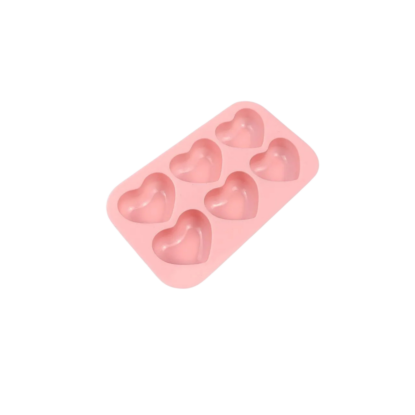 Moule à savon en silicone en forme de coeur