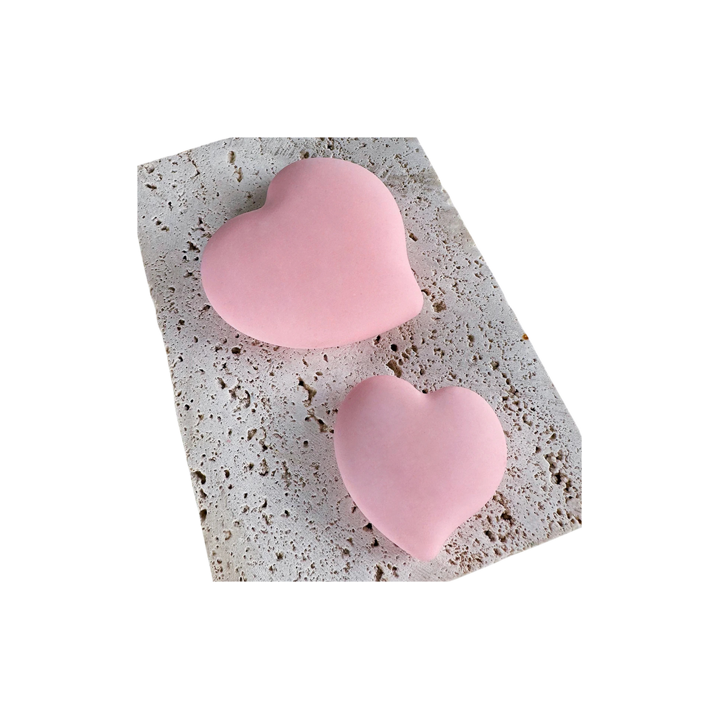 Moule à savon en silicone cœur