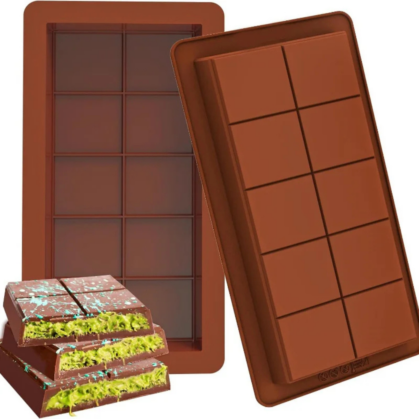Moule chocolat Dubaï silicone 25x13,5cm