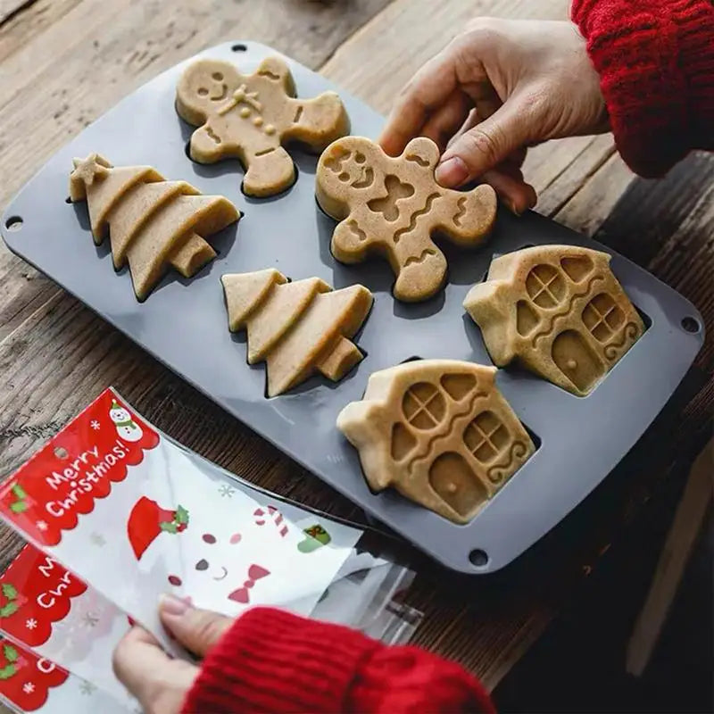 Moule à gâteaux de Noël en silicone