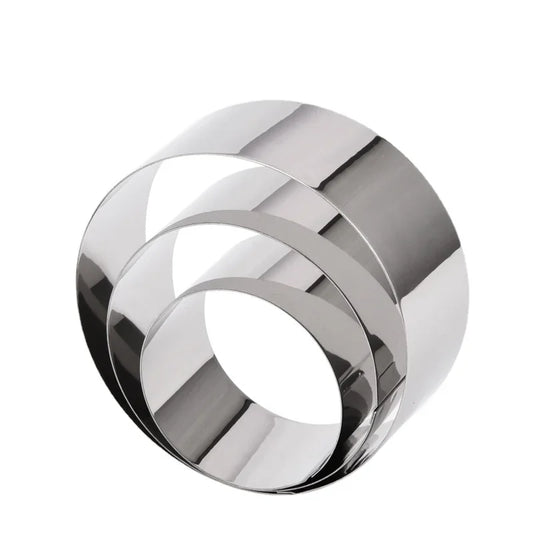 Cercle à gâteaux inox