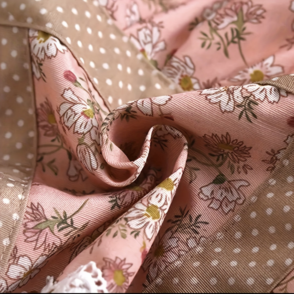 Tablier de pâtisserie imperméable fleur
