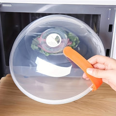 Couvercle Transparent Anti-Éclaboussures pour Micro-ondes – Réutilisable et Résistant à la Chaleur