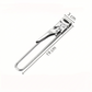 Ouvre-bocal en inox, dimensions 19 x 3 cm